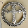 Silver Cross Bolo Tie